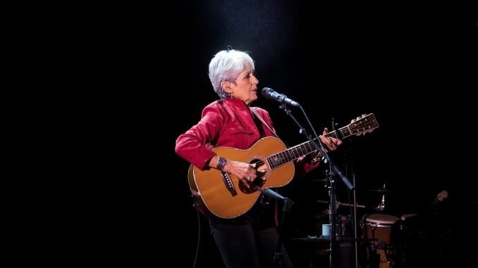 Joan Baez Was a Political Activism Voice. She's now writing a whole new ...