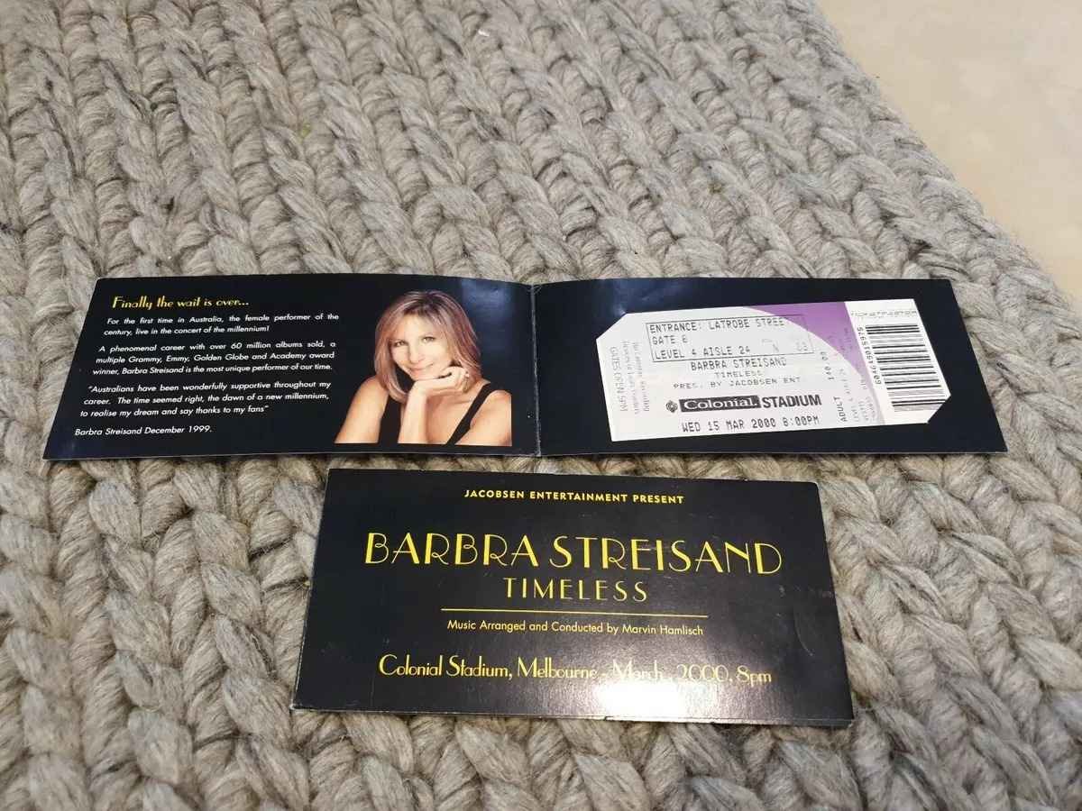 Barbra Streisand Concert Tickets Now Available: Your Comprehensive ...